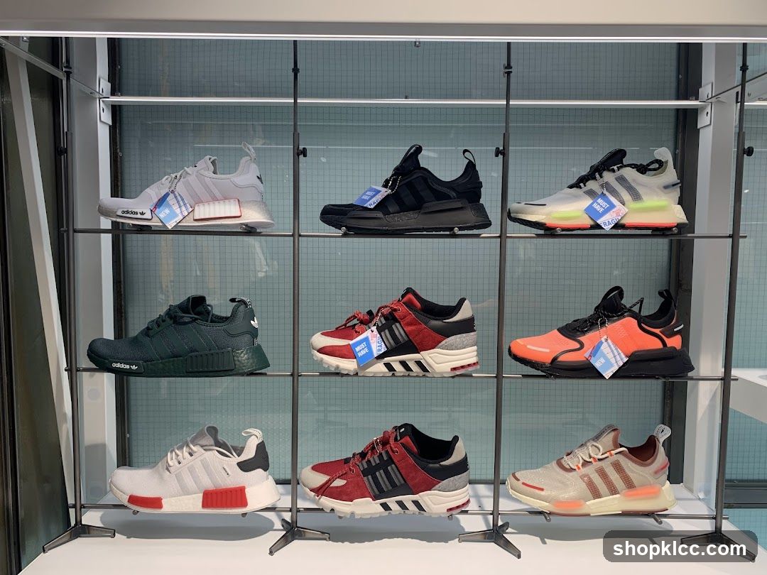 Adidas Sneakers Display
