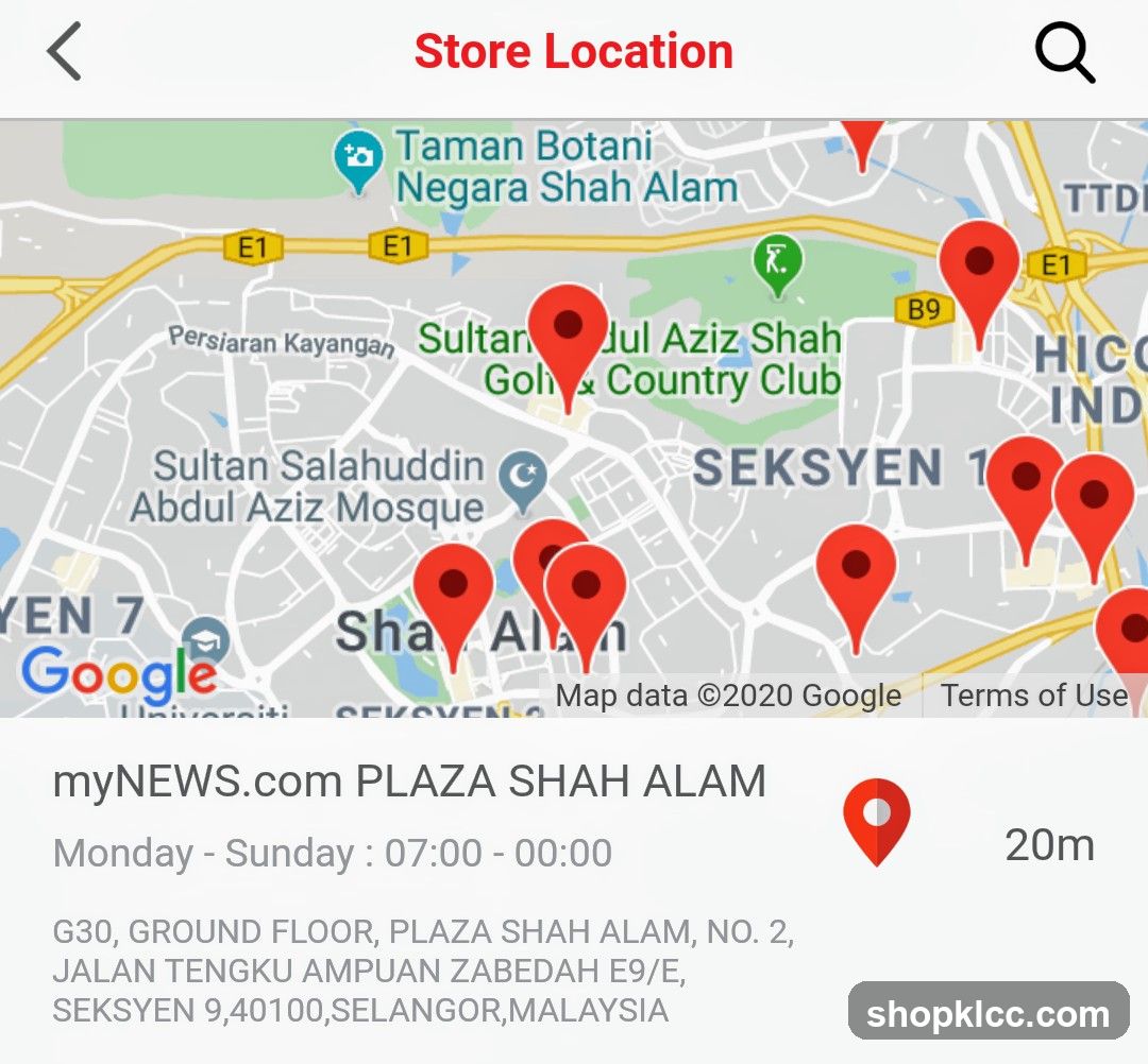 Store Location