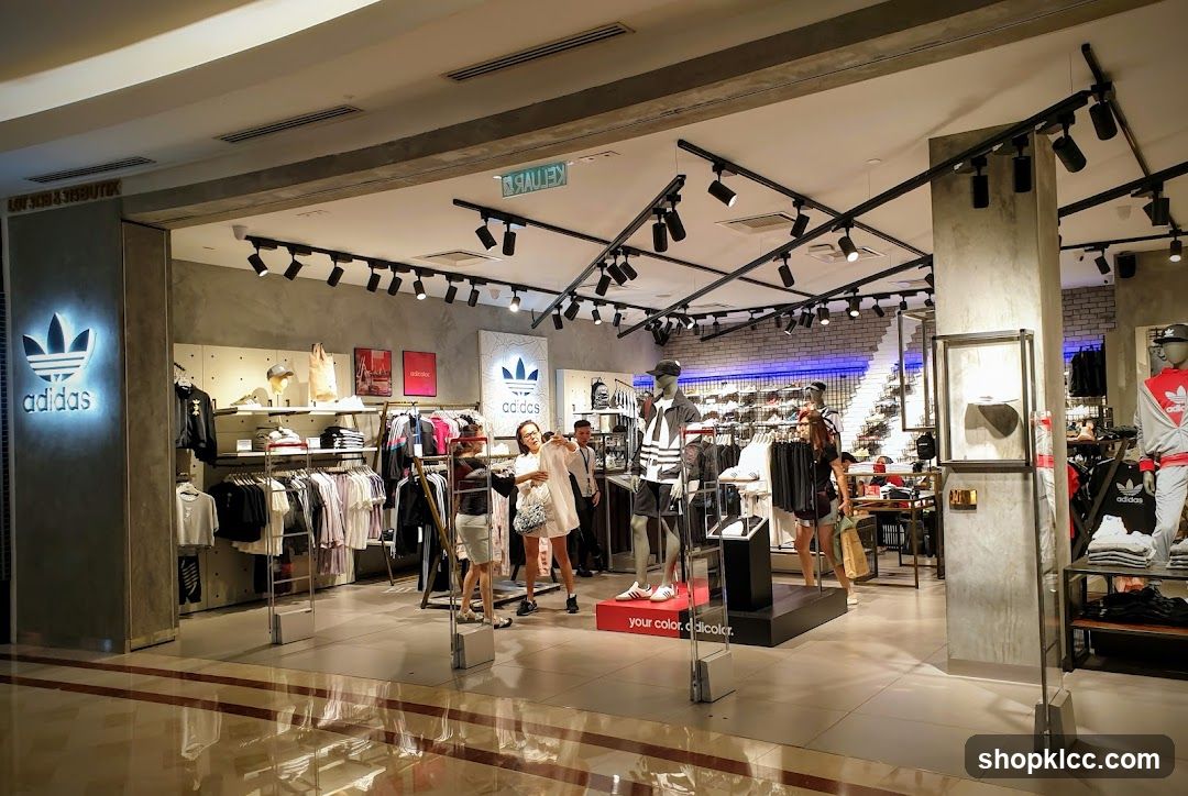 Adidas Store Interior
