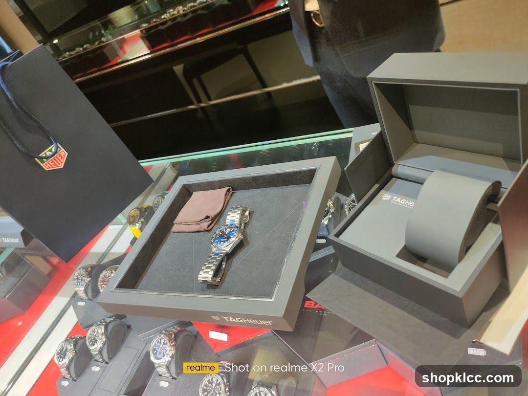TAG Heuer Watches Display