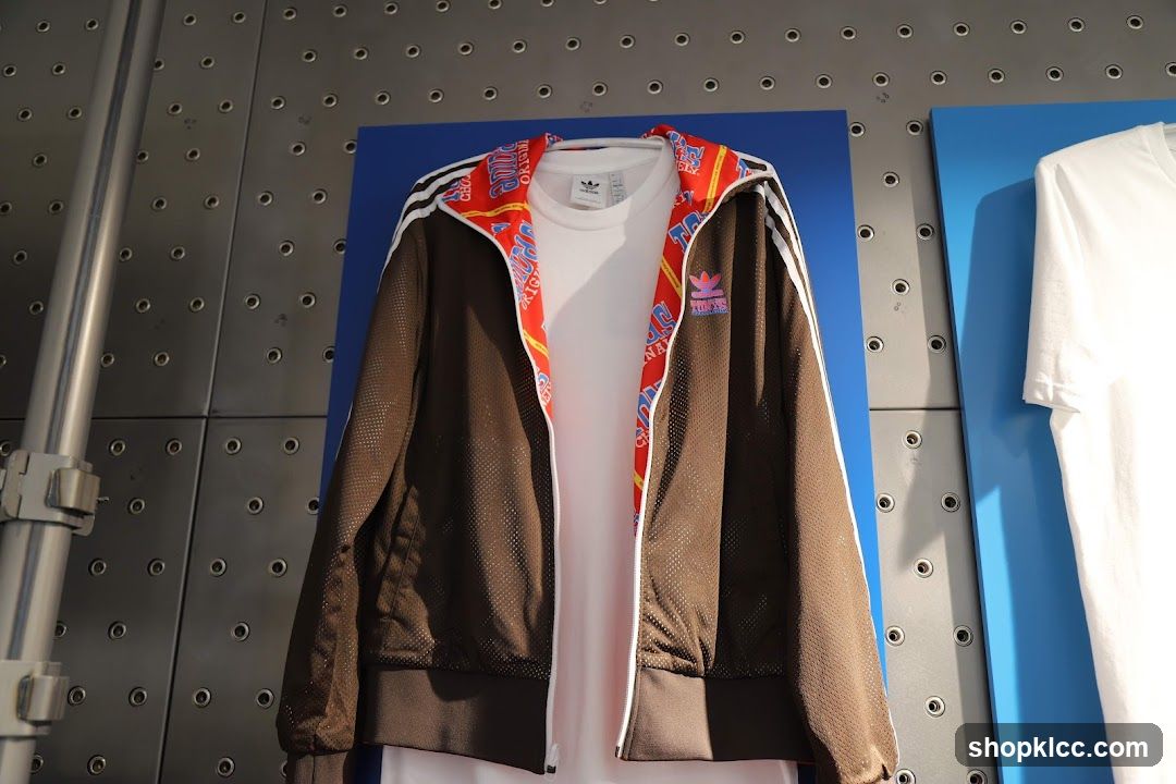 Adidas Track Jacket and T-Shirt