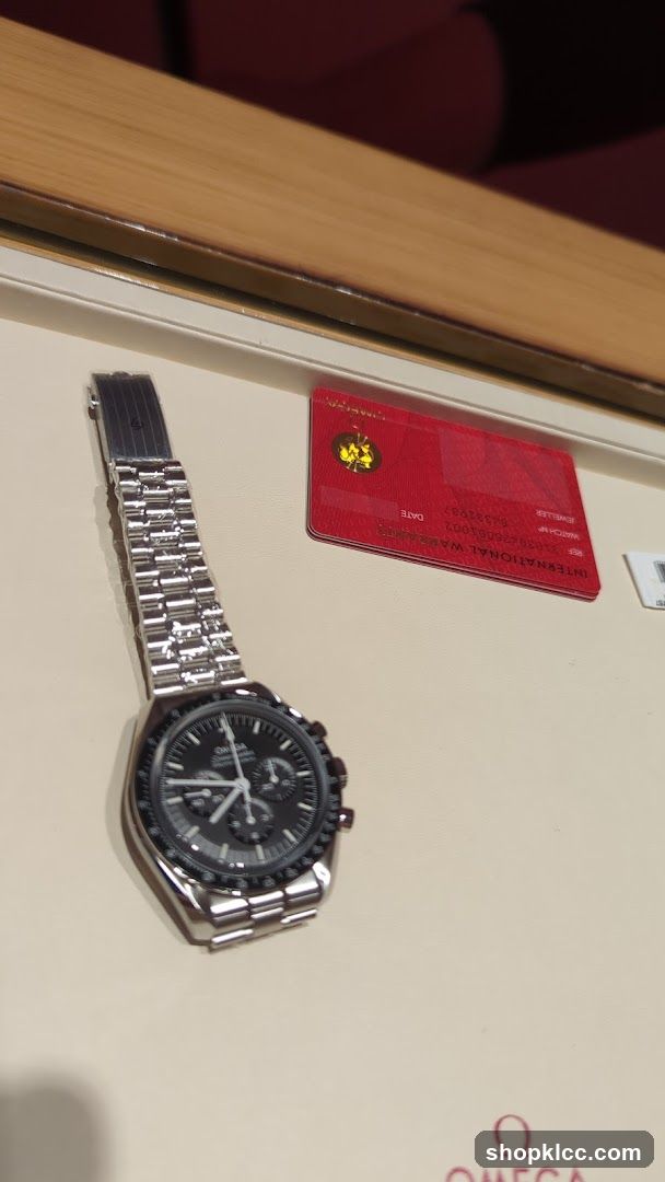 Omega Watch and Warranty Card