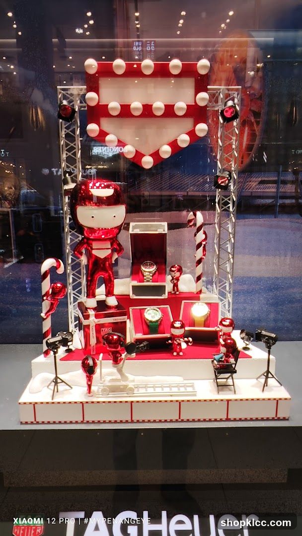 Watch Store Window Display