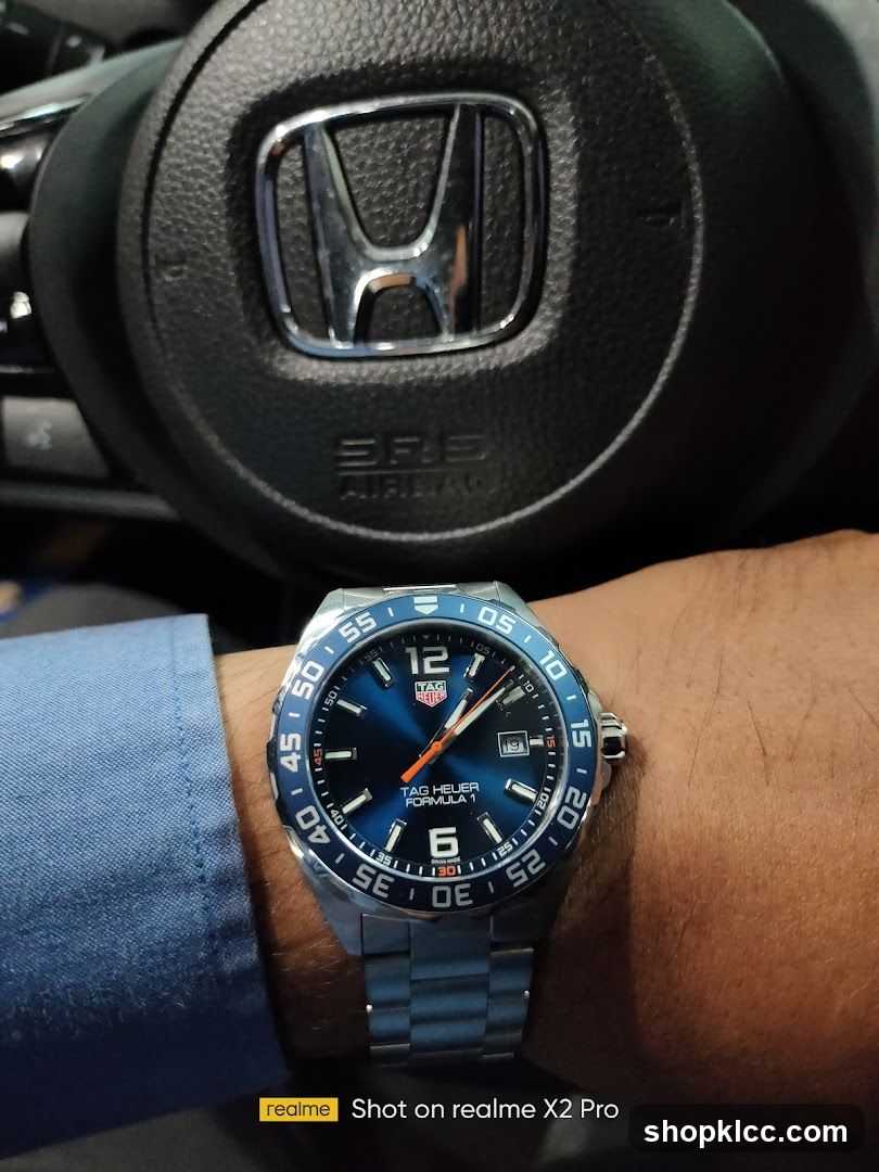 Watch and Steering Wheel