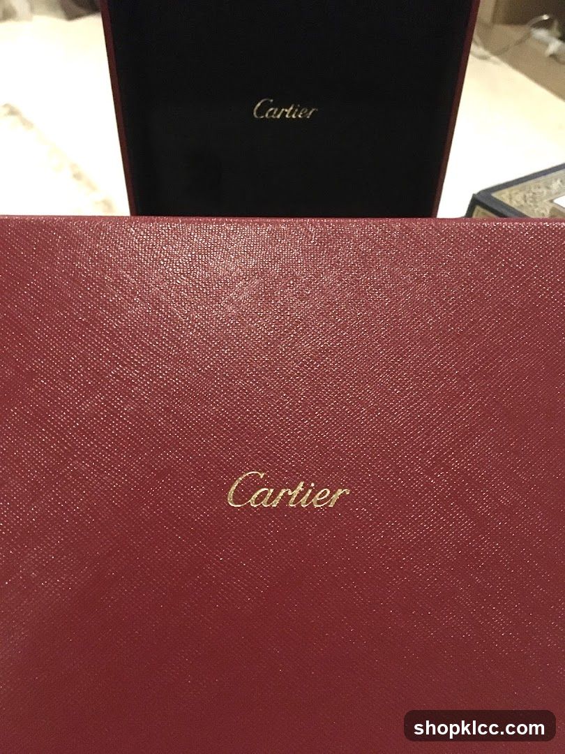 Cartier Gift Boxes