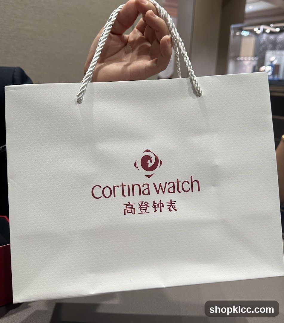 Cortina Watch Shopping Bag