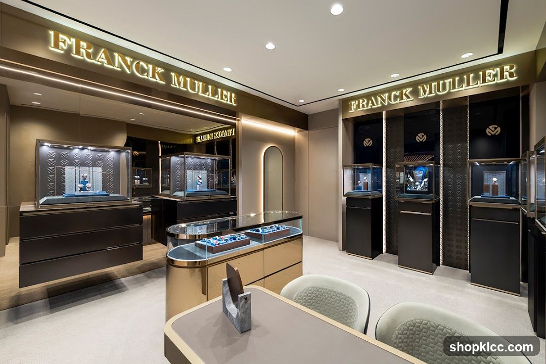 Franck Muller Watch Store Interior