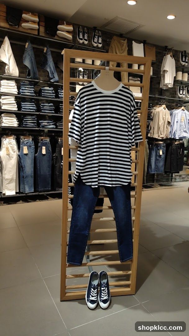 Mannequin Display with Clothing and Shoes