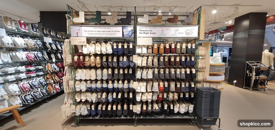 Socks and Shoes Display
