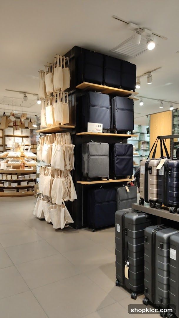 Luggage and Tote Bags Display