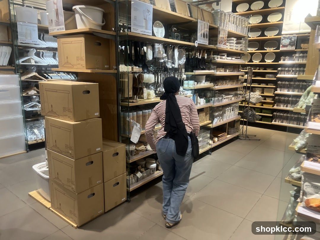 Store Interior with Housewares