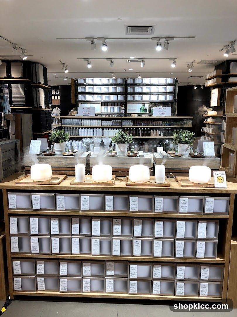 Diffusers and Home Goods Display