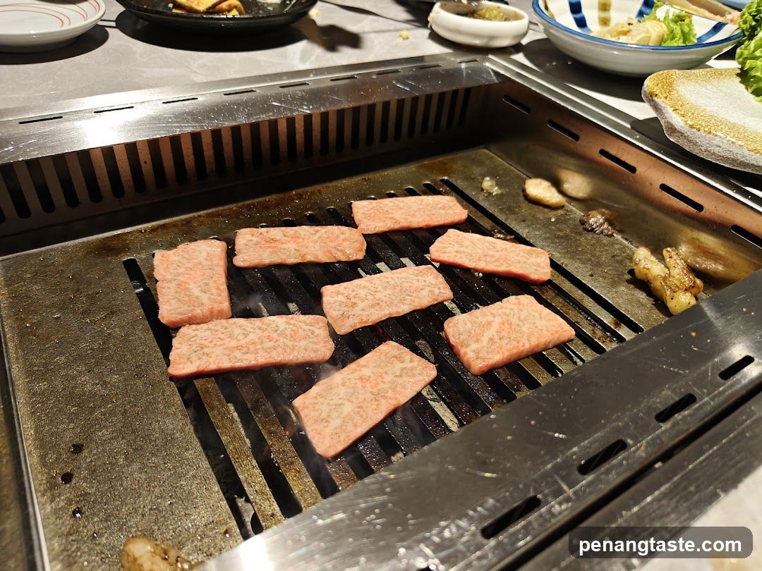 Grilling Meat
