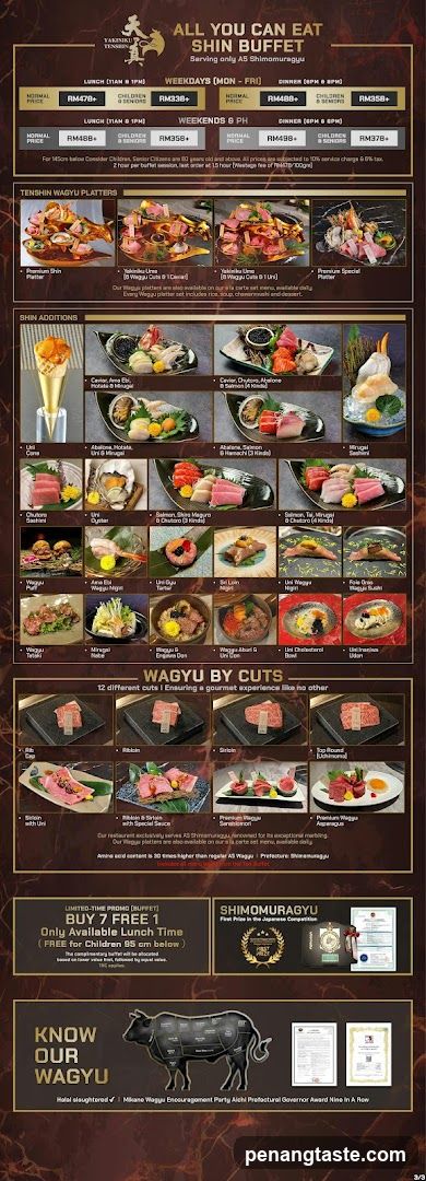 ALL YOU CAN EAT SHIN BUFFET