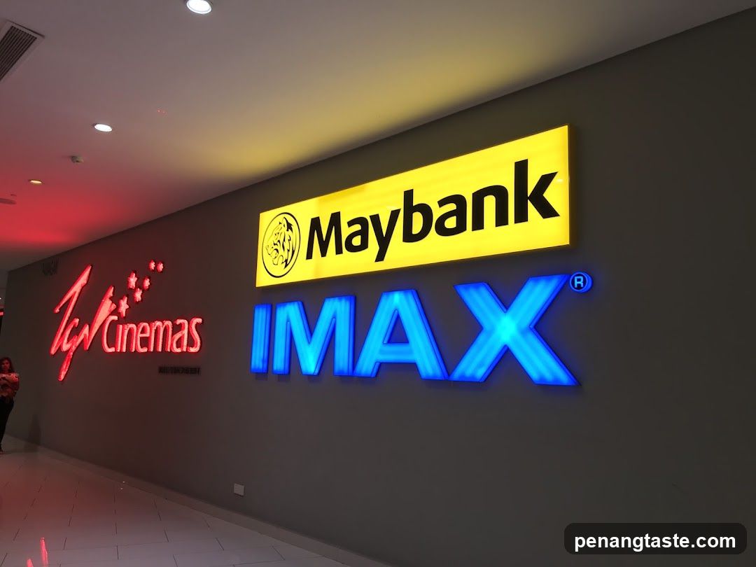 Cinema and Bank Signage