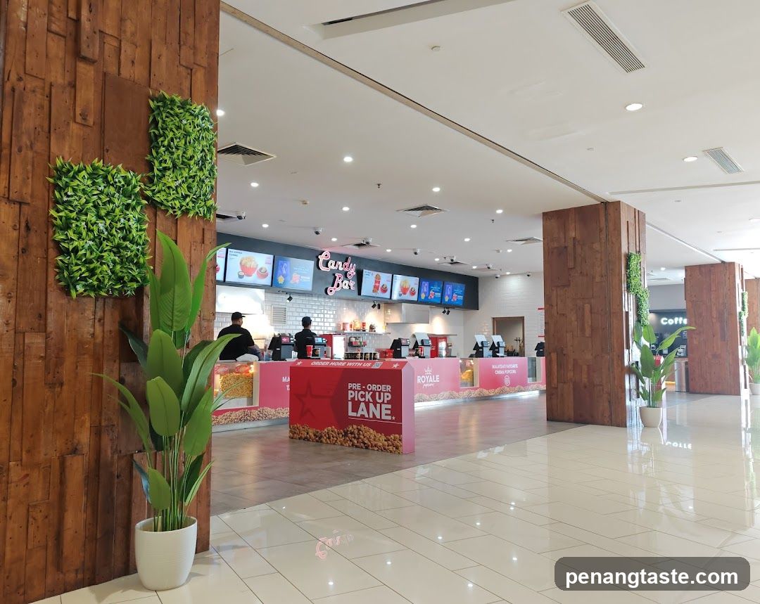 Candy Bar and Coffee Counter