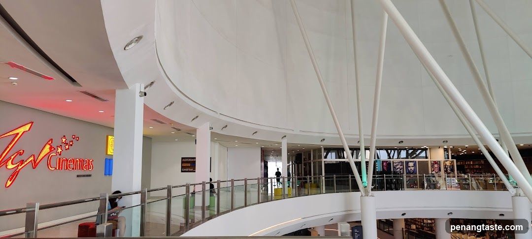 Interior of a modern shopping mall