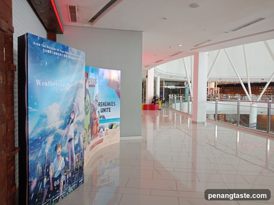 Movie Posters in Mall