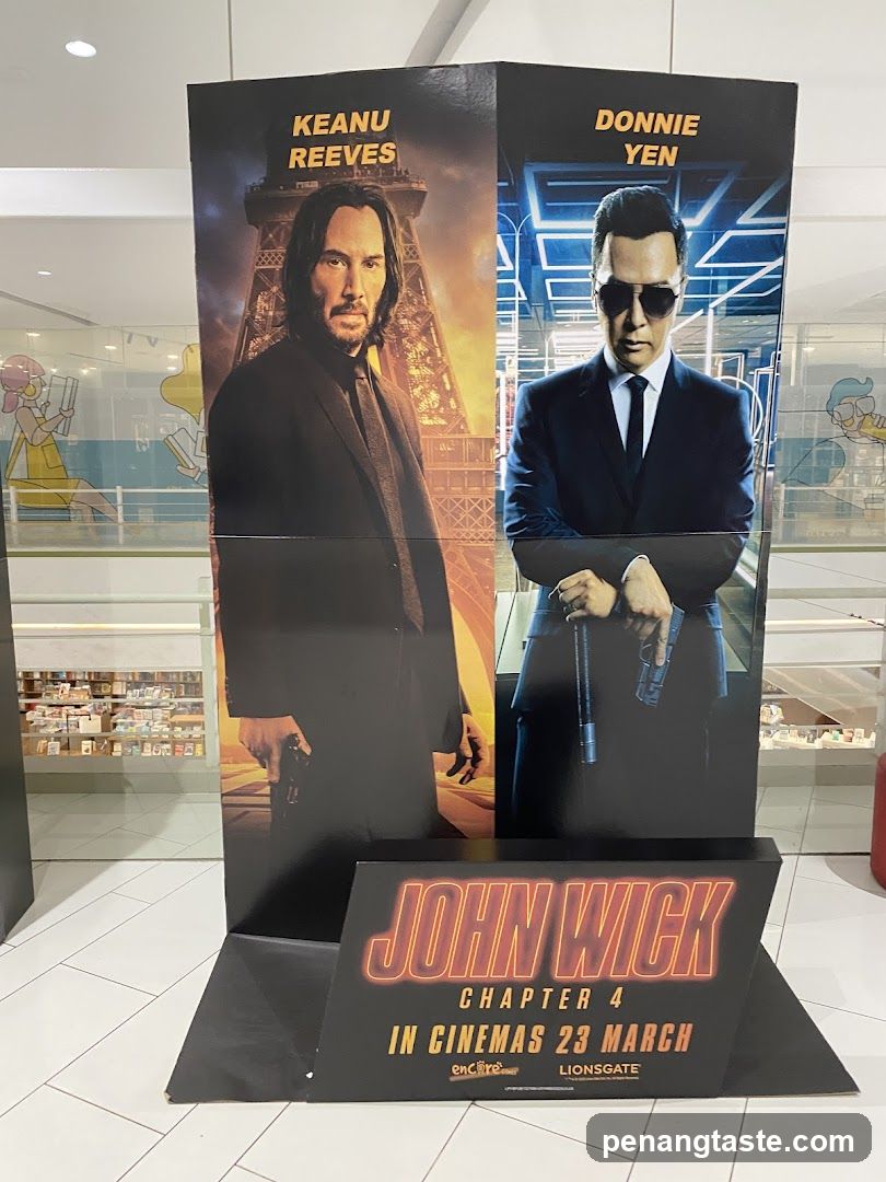 John Wick: Chapter 4 promotional standee