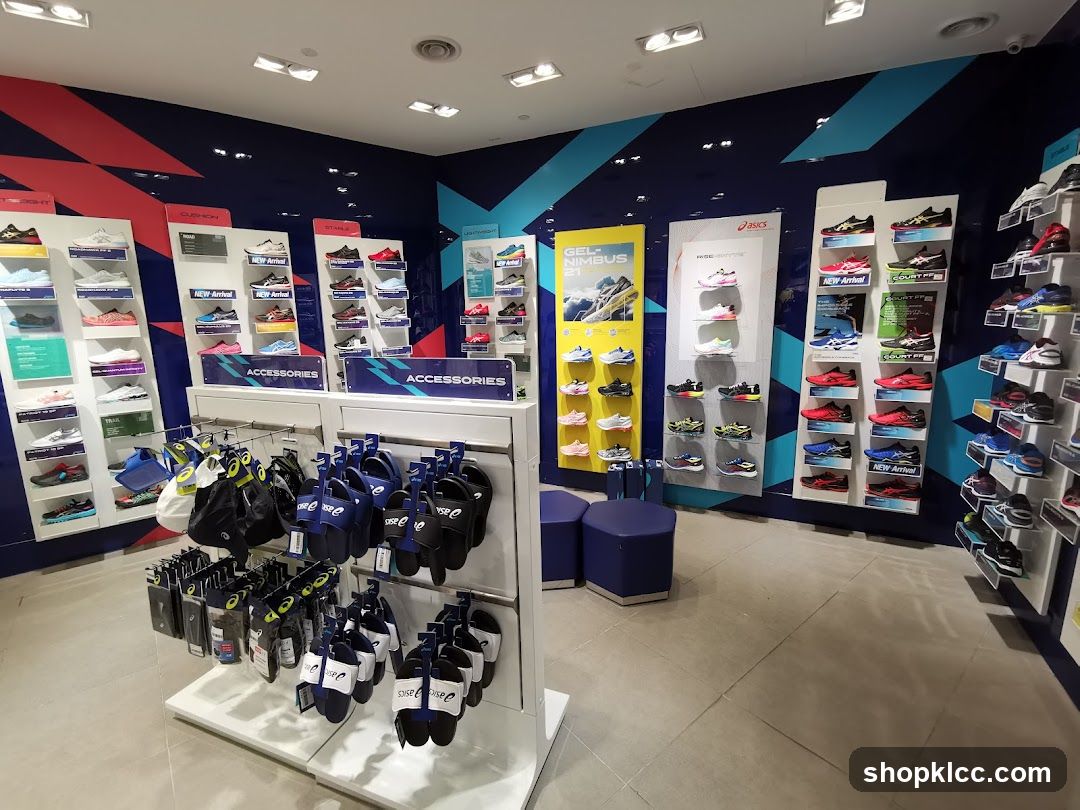 ASICS Shoe Store Interior