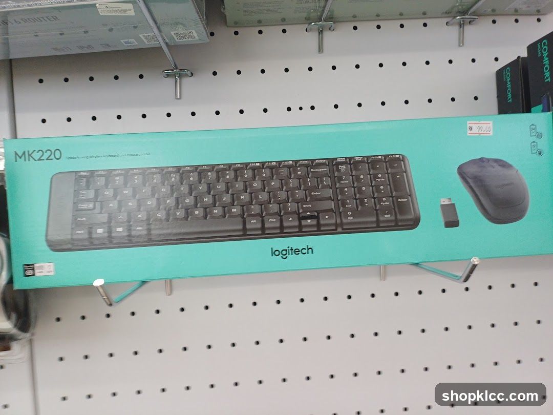 Logitech MK220 Keyboard and Mouse Combo