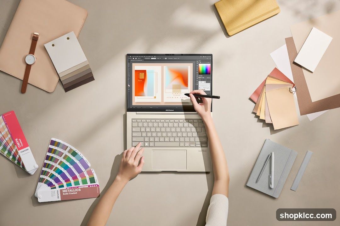 Graphic Design Workspace