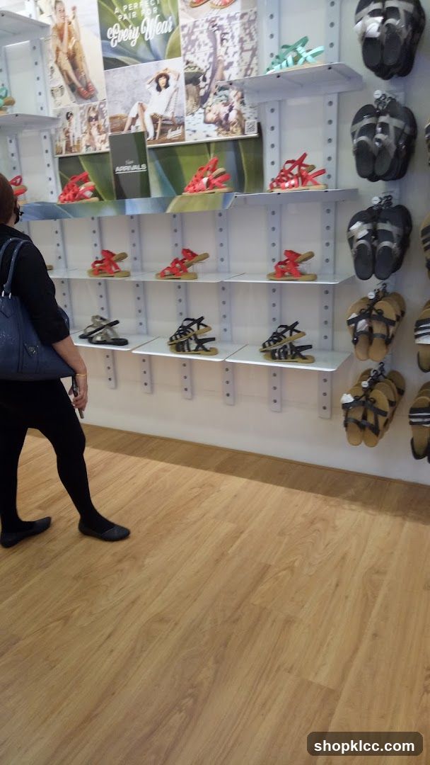 Sandals on Display