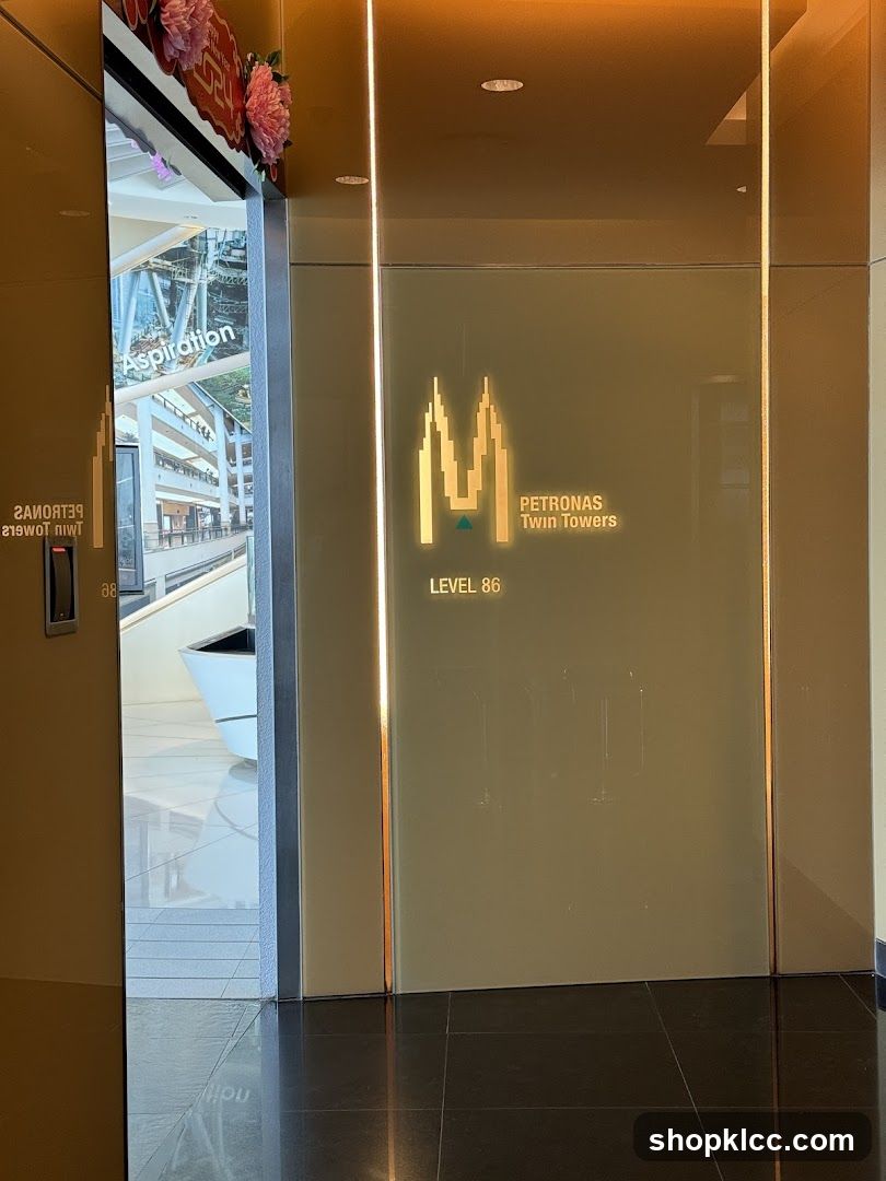 Petronas Twin Towers Level 86