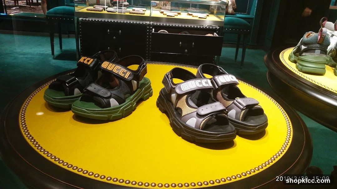 Gucci Sandals Display