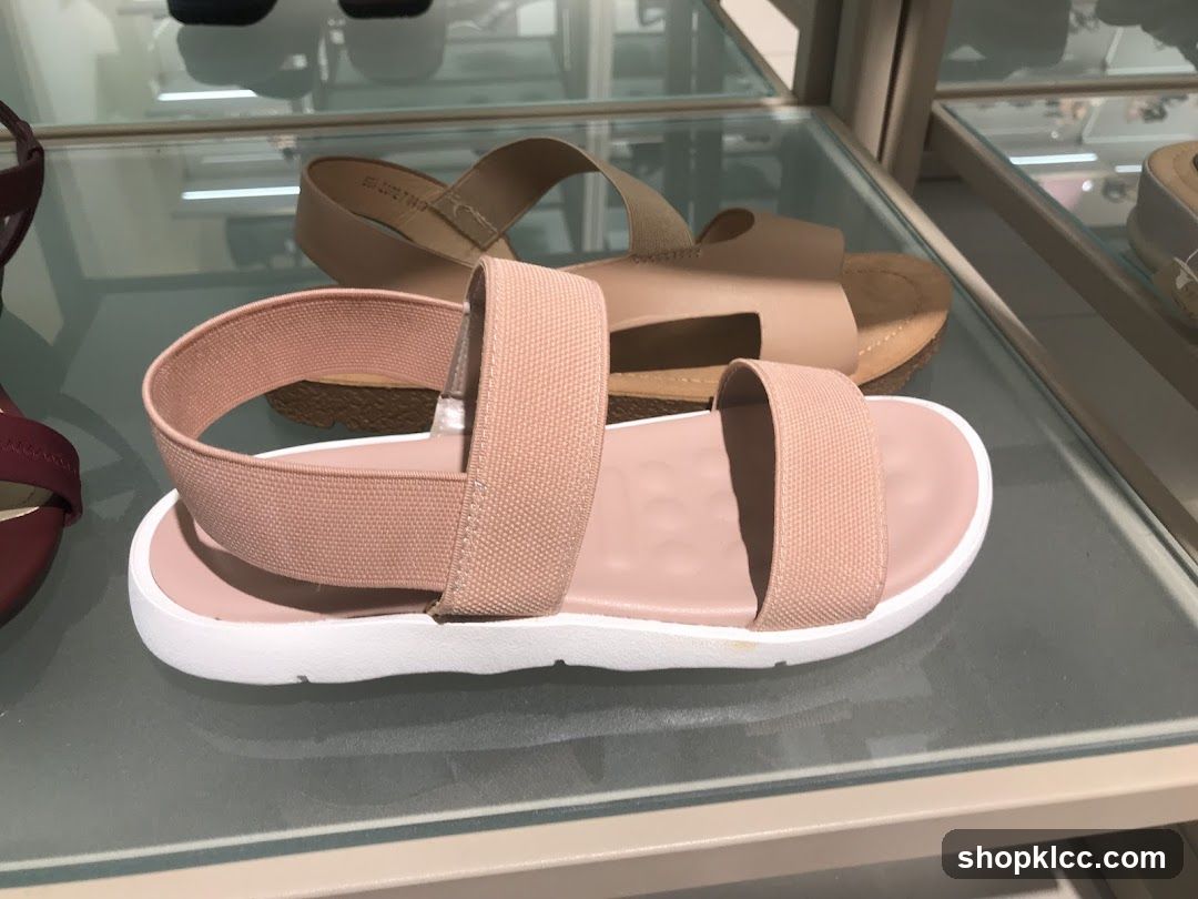 Sandals on Display
