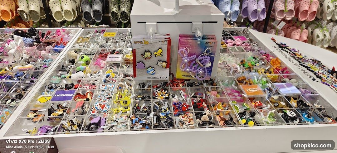 Shoe Charms Display