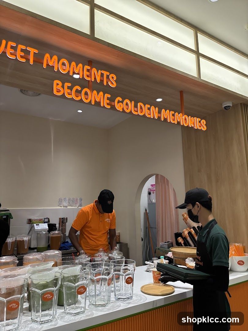 Beverage Shop Counter