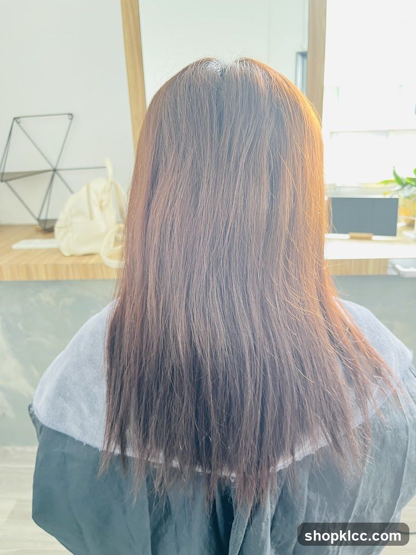 Woman's Hair in Salon
