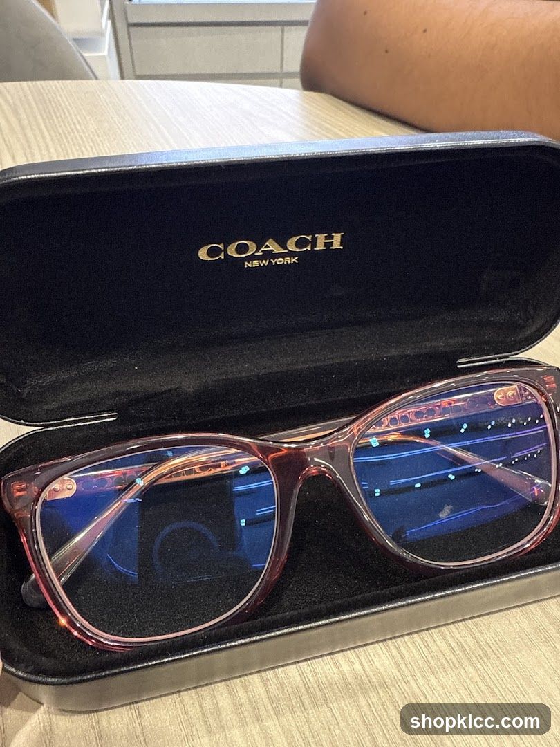 Coach Eyeglasses in Case