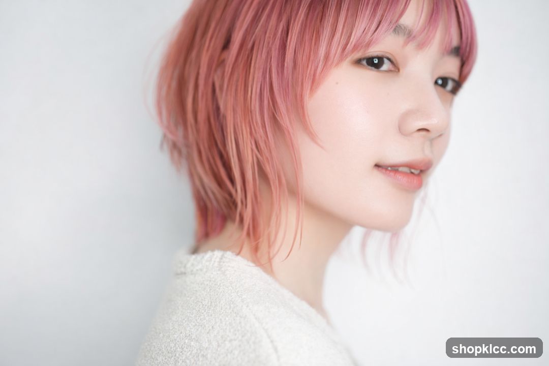 Woman with Pink Hair