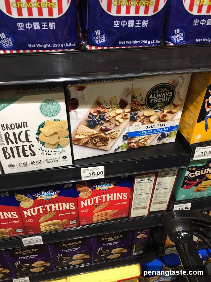 Assorted Crackers and Snacks