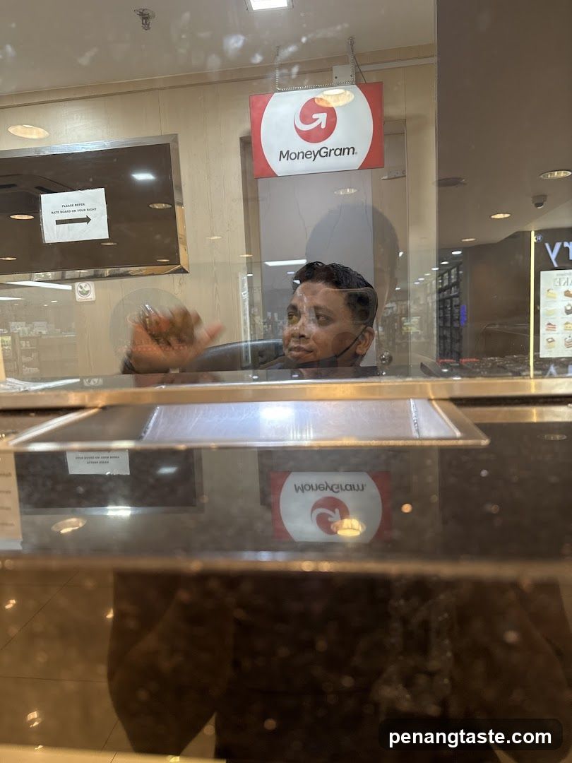 MoneyGram Service Counter