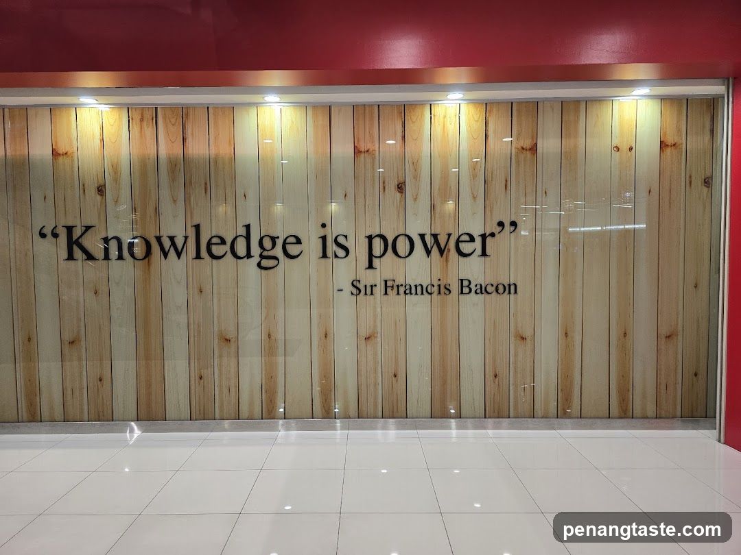 Quote on a wooden background