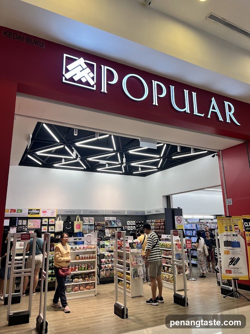 POPULAR bookstore @ Gurney Plaza