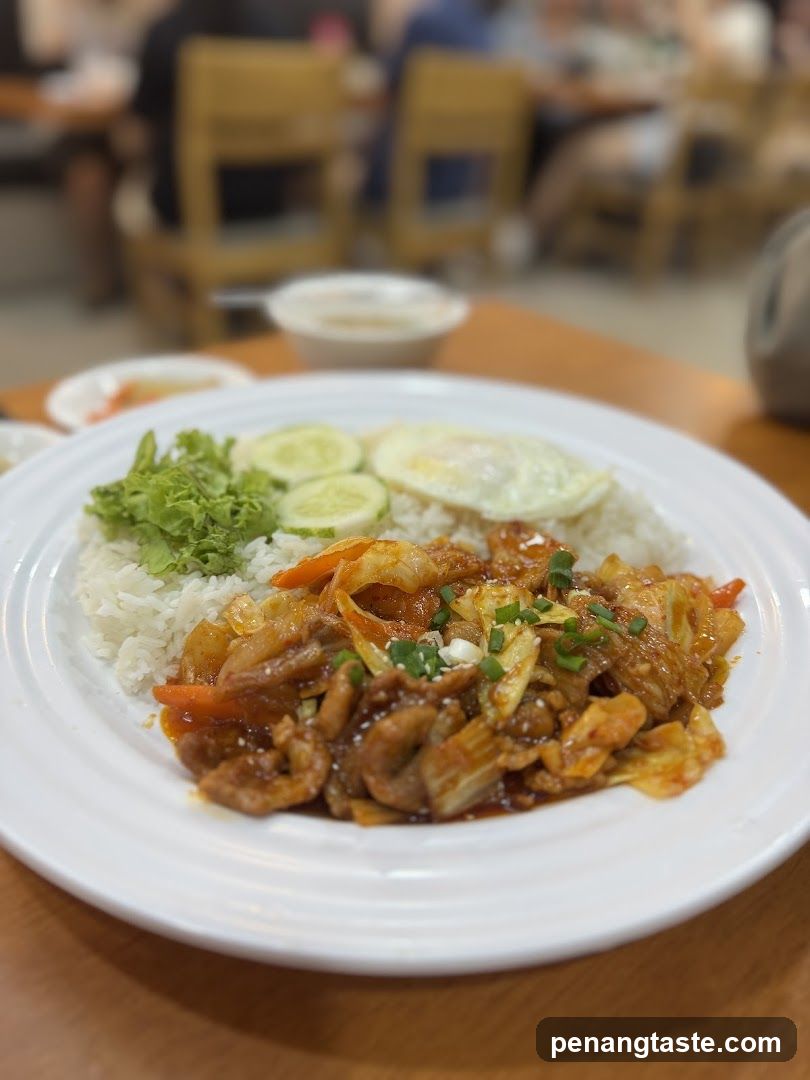 Stir-fried Pork with Rice