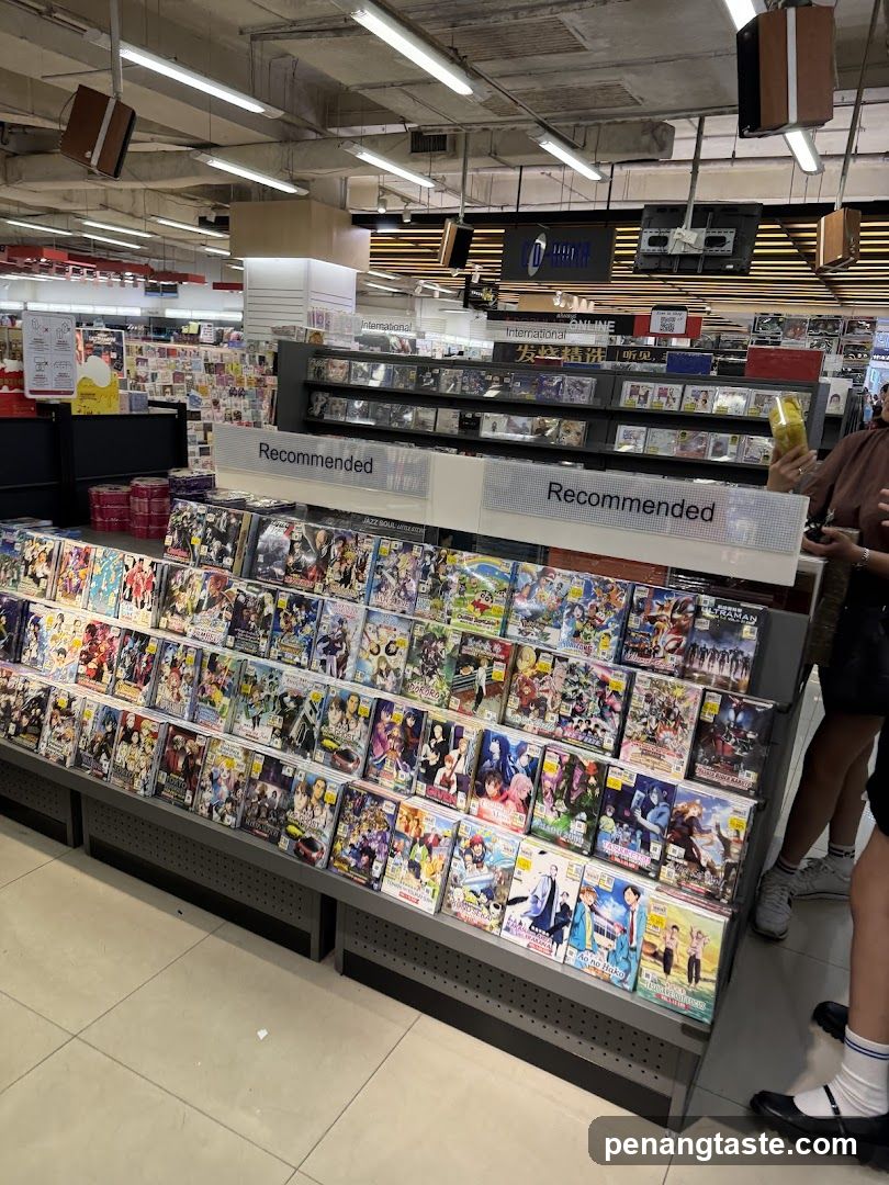 CD and DVD Store Display