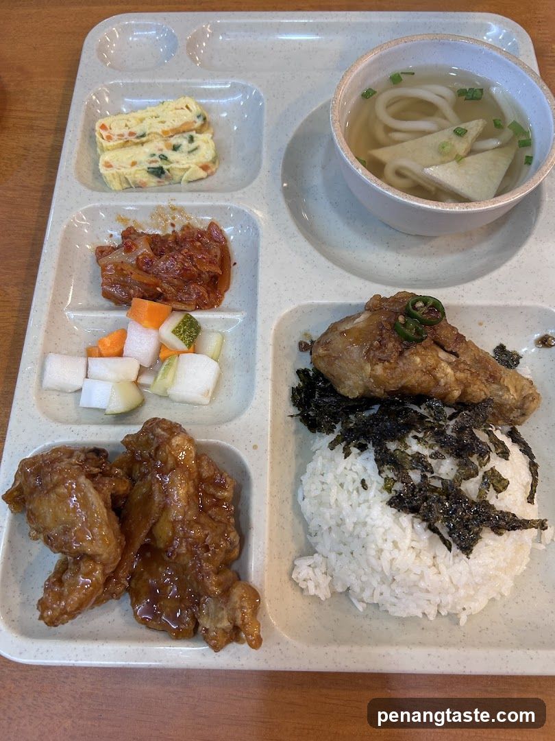 Korean Meal Tray