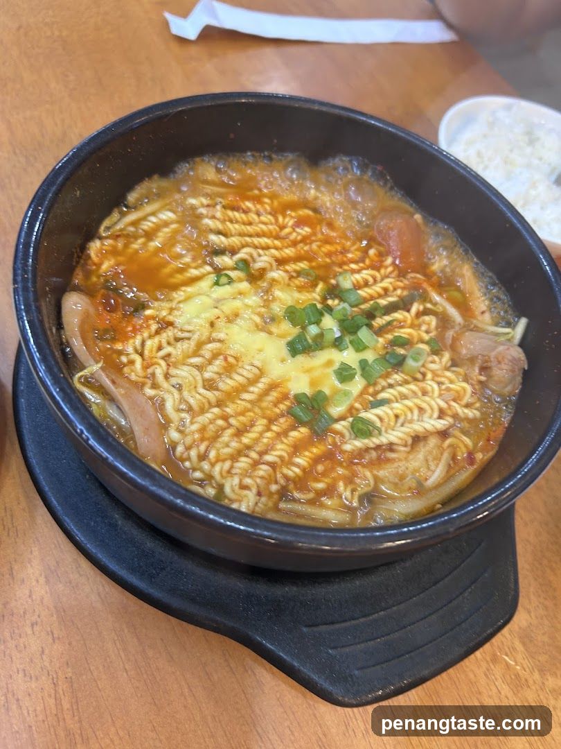 Korean Instant Noodle Soup