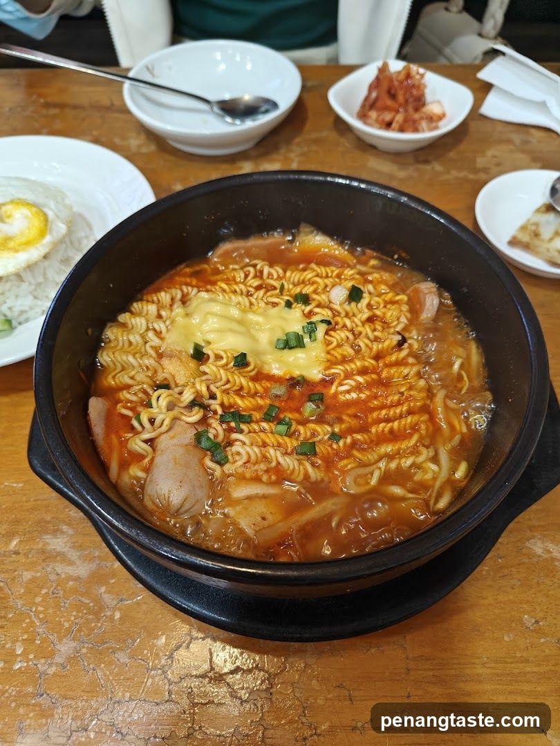 Korean Instant Noodle Soup