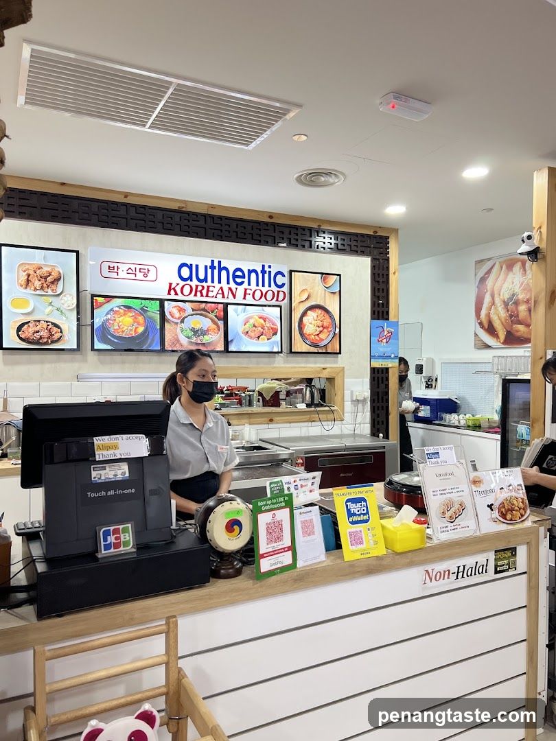 Korean Food Counter