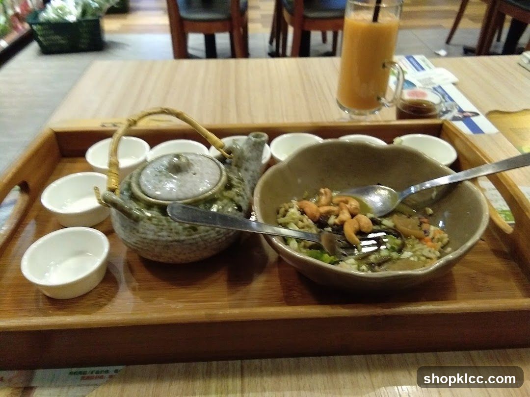 Tea Set and Meal