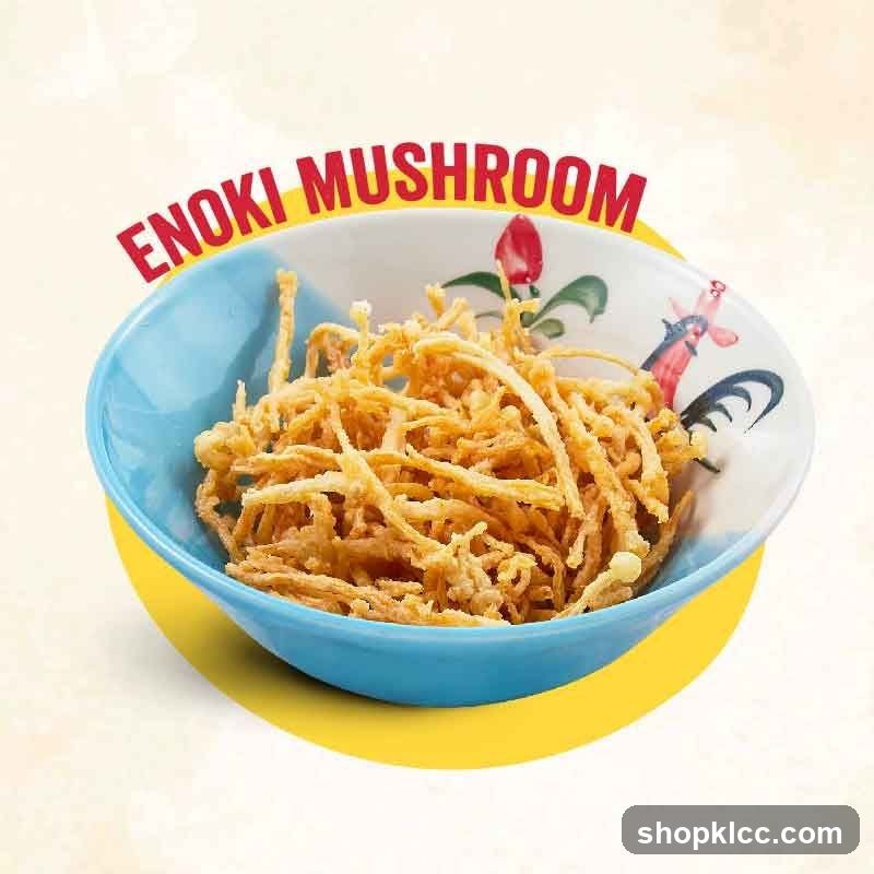 Enoki Mushroom Dish