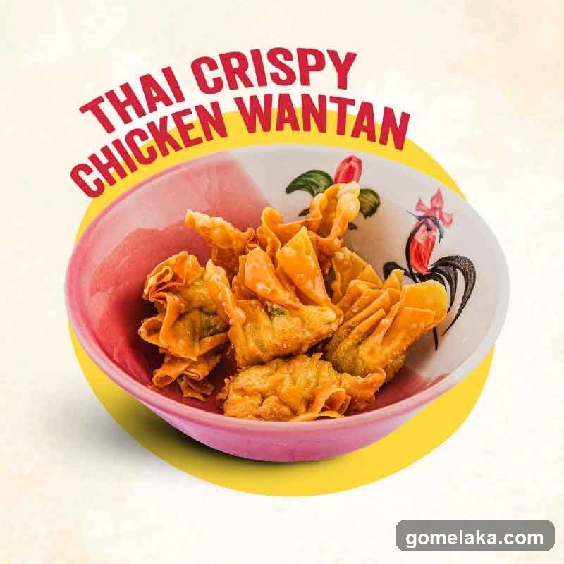 Thai Crispy Chicken Wantan