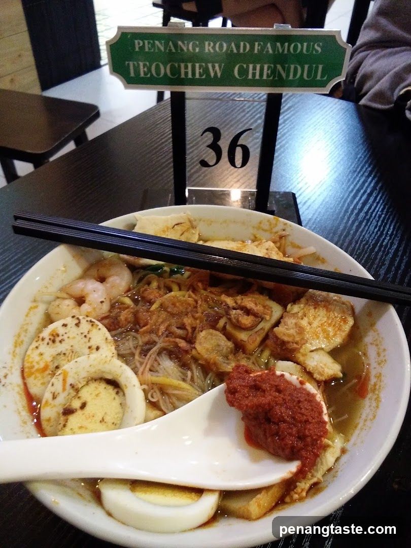 Penang Road Famous Teochew Chendul Dish