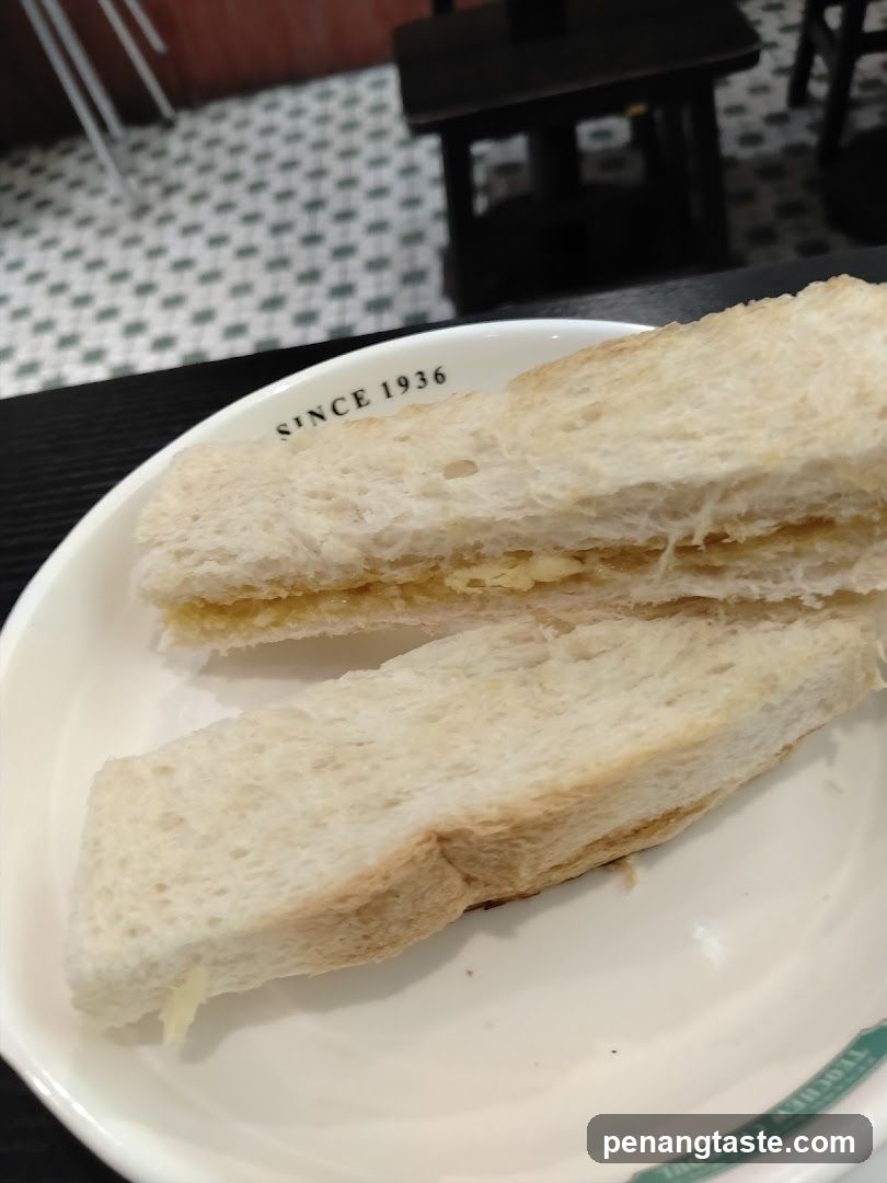 Toast with butter and jam